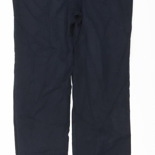 Esprit Women's Black Trousers, Size 8, Mid-Rise, Straight Leg