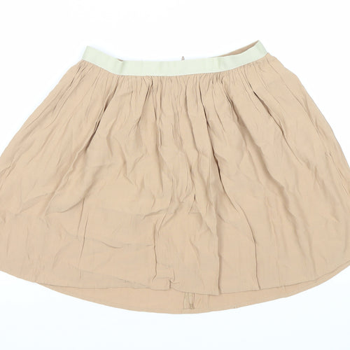 American Vintage Beige Women's Skirt, Size S