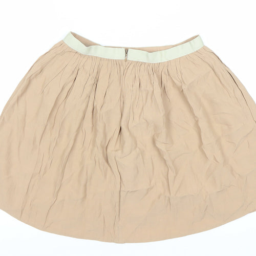American Vintage Beige Women's Skirt, Size S
