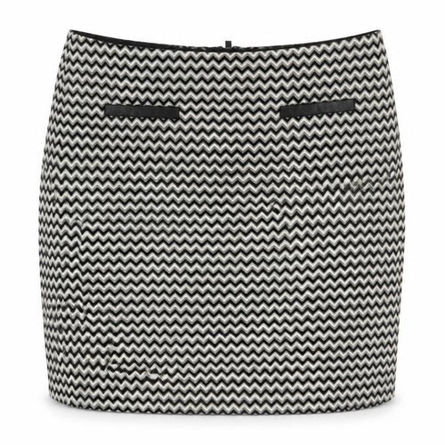 Marks and Spencer Women's Black Geometric Pencil Skirt Size 12