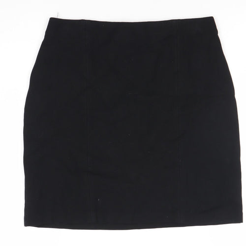 Marks and Spencer Black Pencil Skirt, Size 12, Women