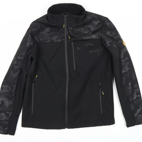 LC Waikiki Men's Black Mid-Length Jacket L