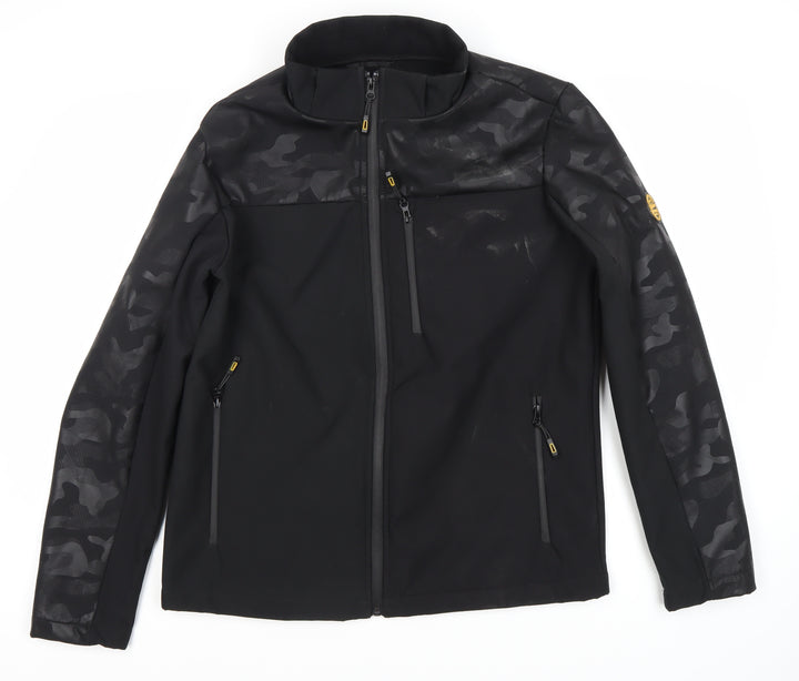 LC Waikiki Men's Black Mid-Length Jacket L