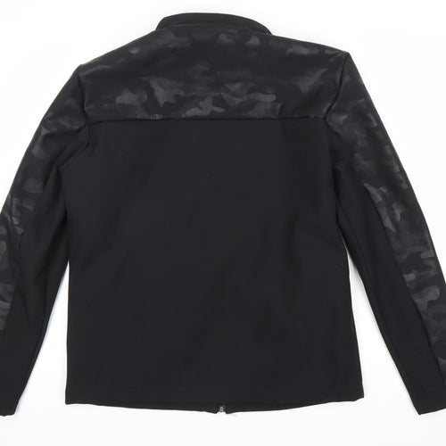 LC Waikiki Men's Black Mid-Length Jacket L