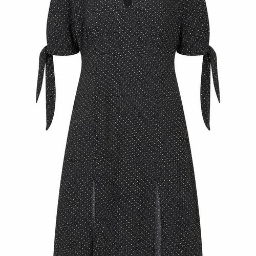 QED London Women's Black Dress Size 8 with Zip Closure