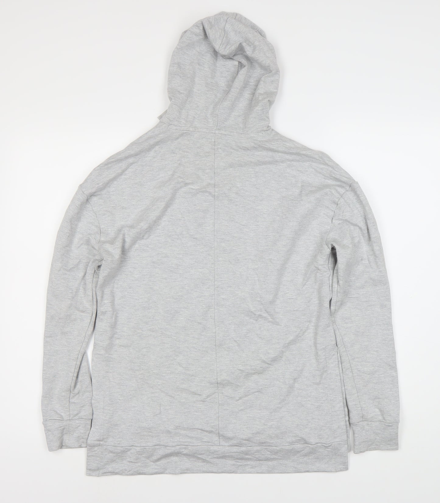 Marks and Spencer Women's Grey Pullover Hoodie Size 10