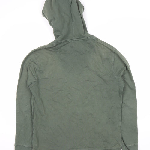 Topman Men's Green Pullover Hoodie S