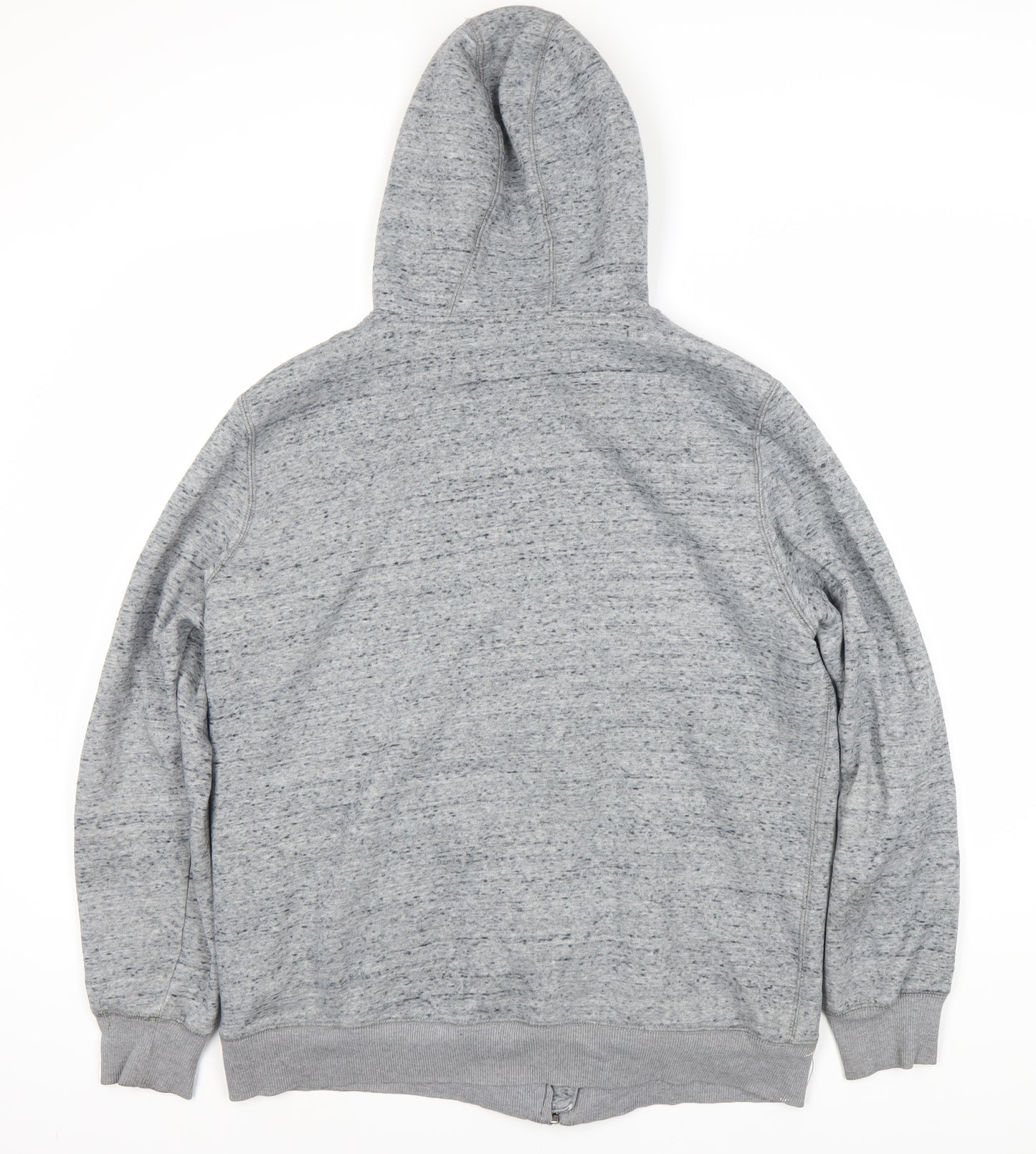 Livergy Men's Grey Full Zip Hoodie Size L