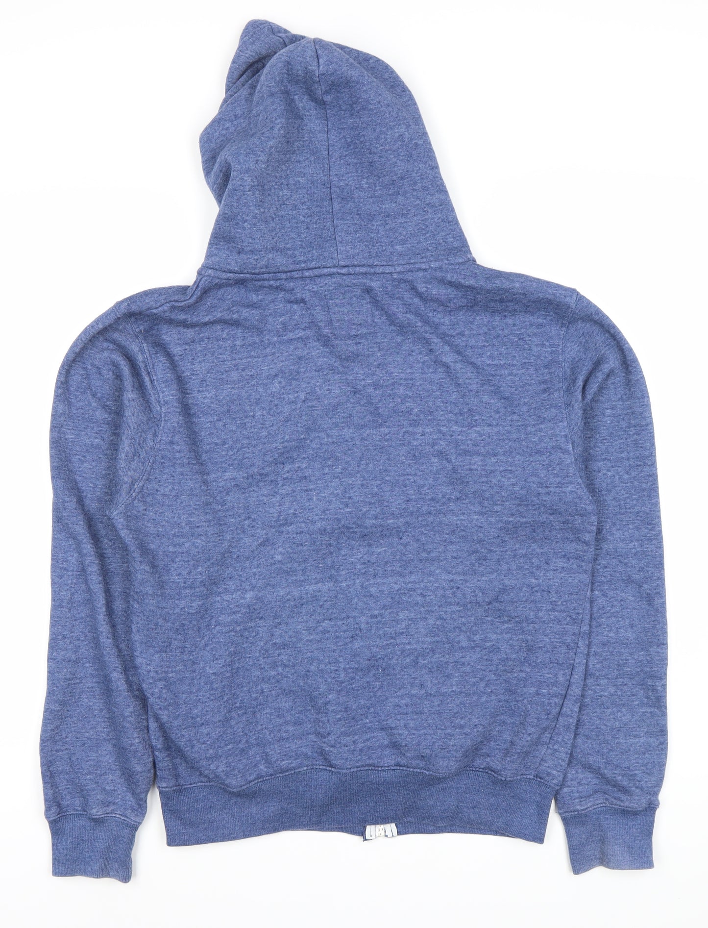 Women's Blue Full Zip Hoodie 2XL with Pockets