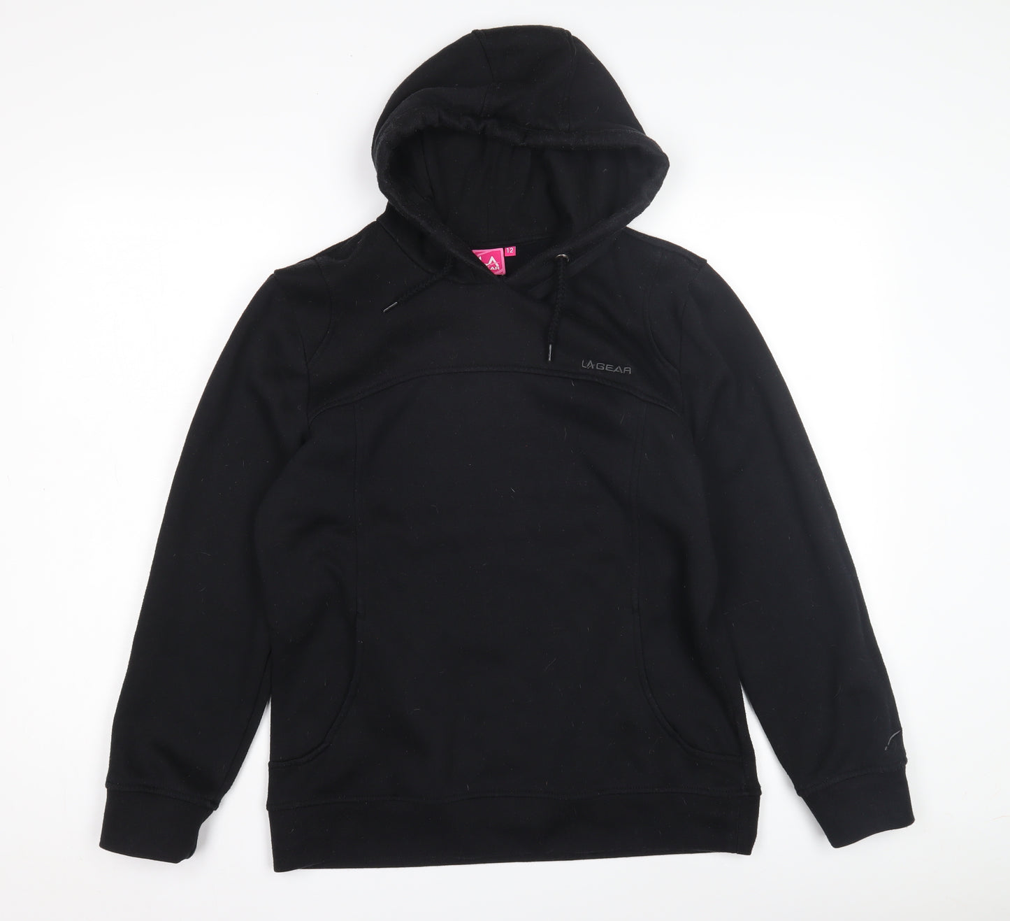 LA Gear Women's Black Pullover Hoodie Size 12
