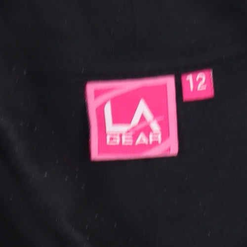 LA Gear Women's Black Pullover Hoodie Size 12