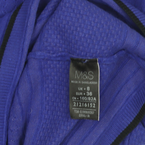 Marks and Spencer Women's Blue Knit Pullover Jumper Size 8