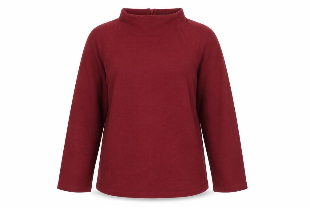 Front view of Marks & Spencer Red High Neck Women's Jumper