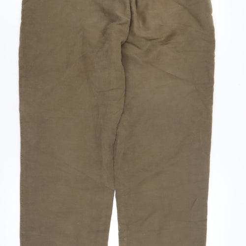 Marks and Spencer Men's Brown Chino Trousers 34