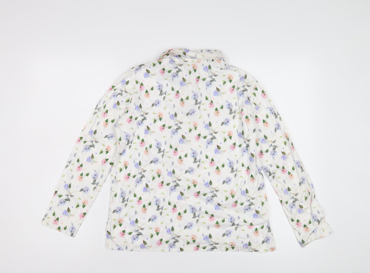 Country Collection Women’s Floral Button-Up Shirt S