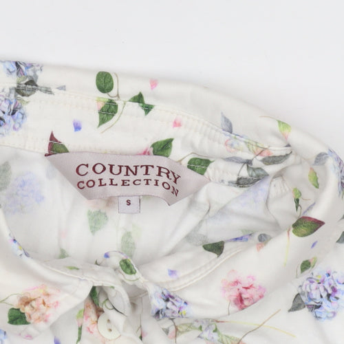 Country Collection Women’s Floral Button-Up Shirt S