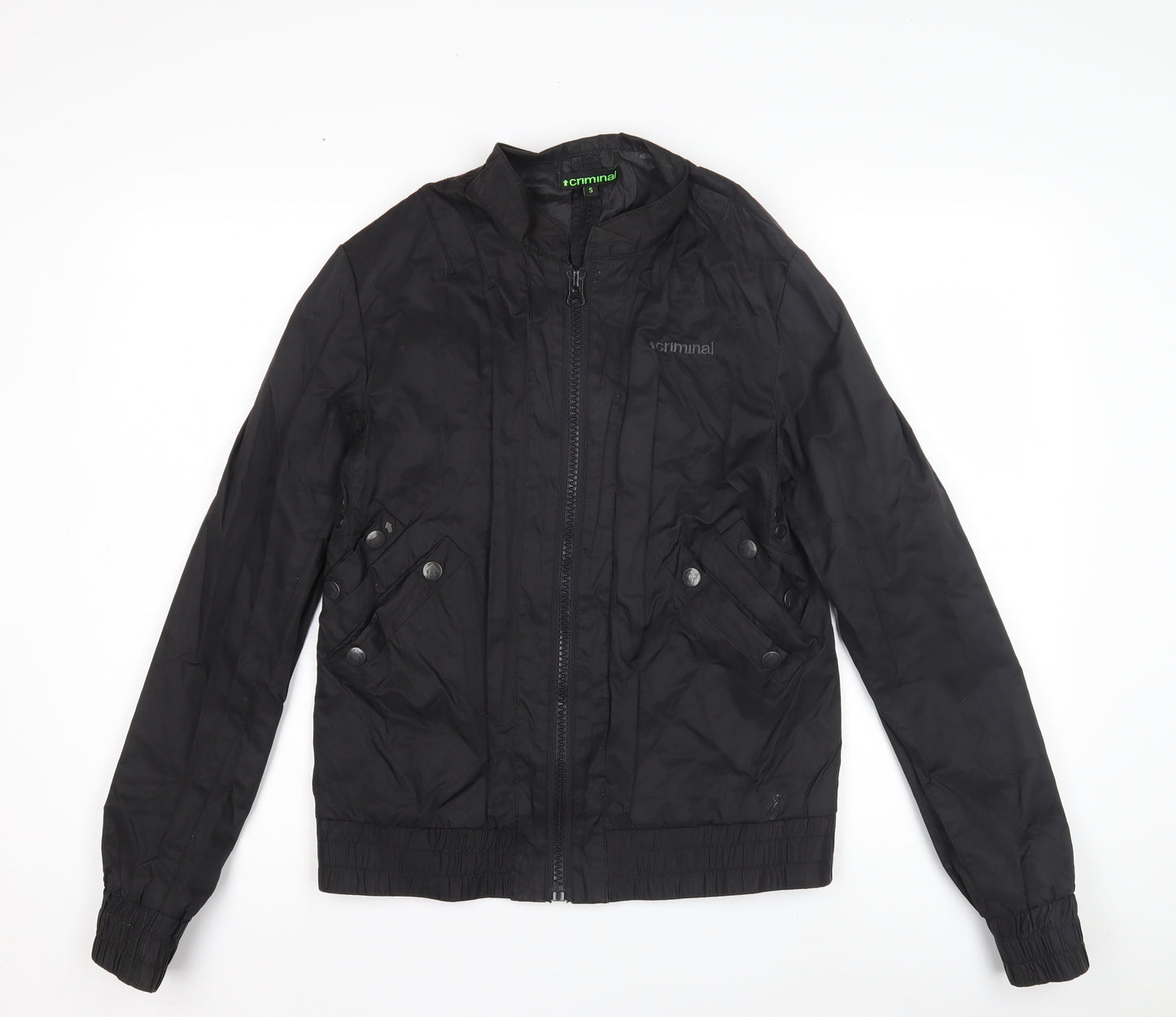 Criminal Men’s Black Basic Jacket S