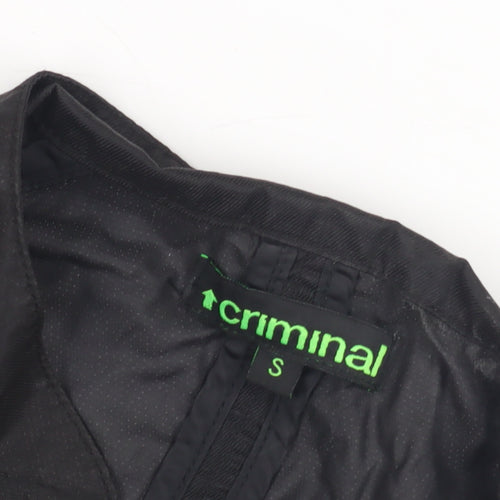 Criminal Men’s Black Basic Jacket S