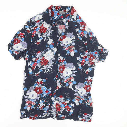 ASOS Women's Multicoloured XS Floral Button-Up Shirt