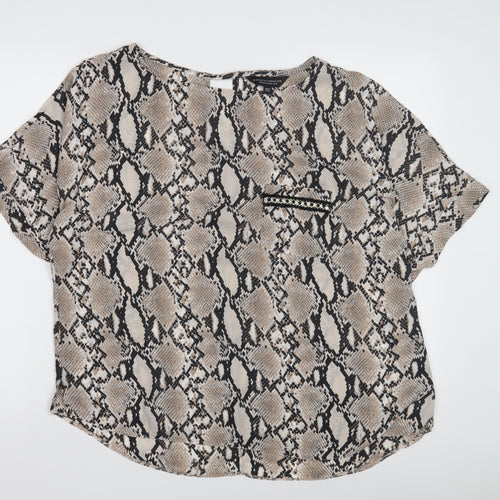 Dorothy Perkins Women's Multicoloured Size 18 Top