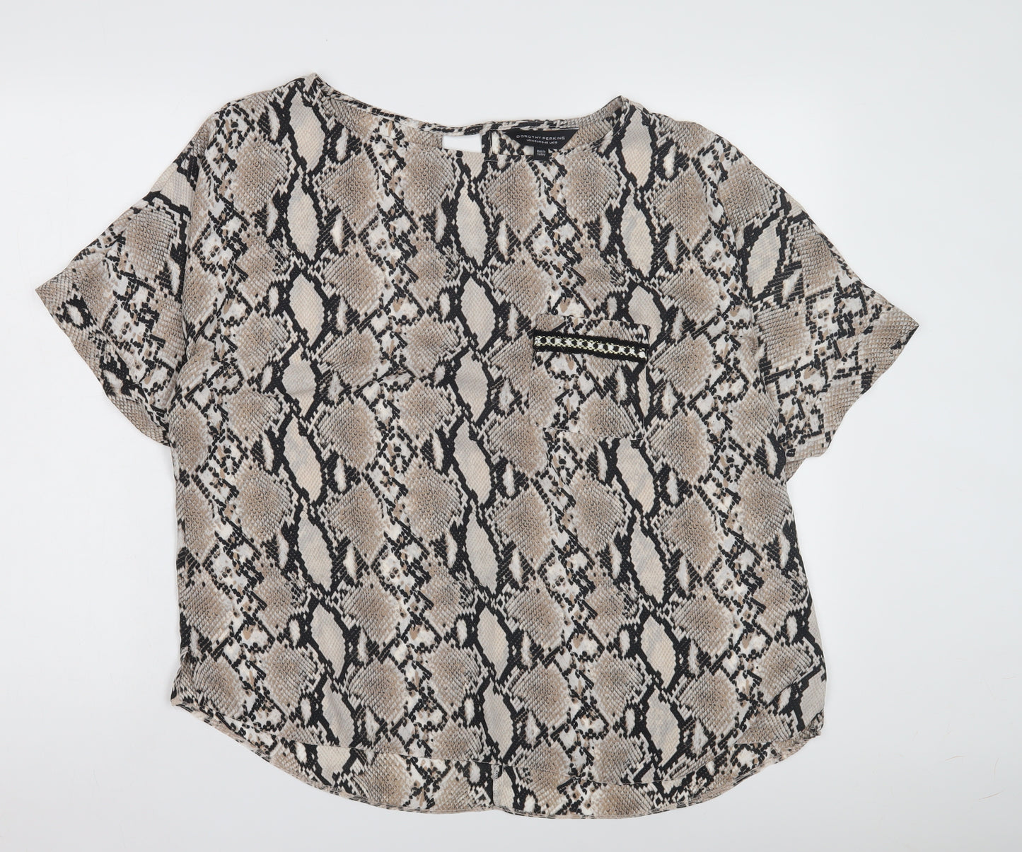 Dorothy Perkins Women's Multicoloured Size 18 Top