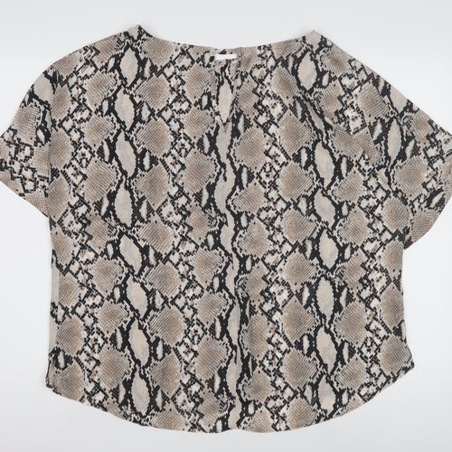 Dorothy Perkins Women's Multicoloured Size 18 Top