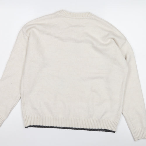 Marks and Spencer Women's Ivory Star Pullover M