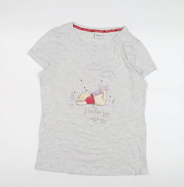 Disney Women Grey Winnie the Pooh Nightshirt S