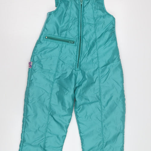Montana Unisex Blue Insulated Snow Pants Size 4