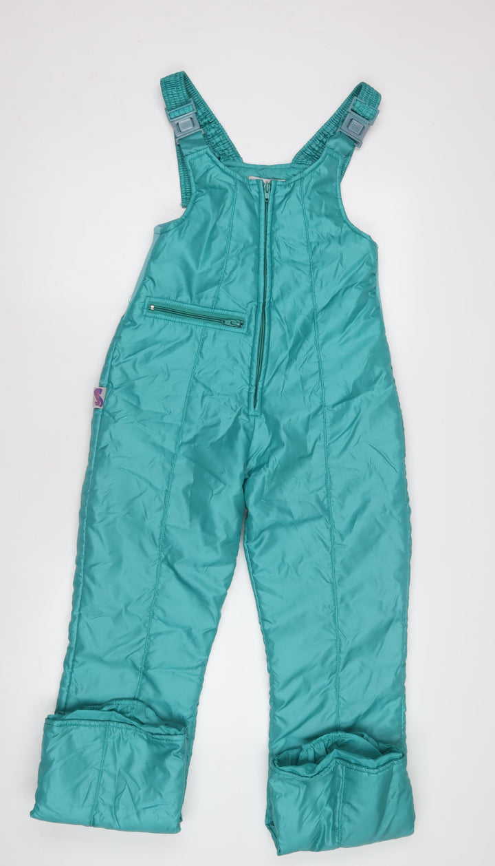 Montana Unisex Blue Insulated Snow Pants Size 4