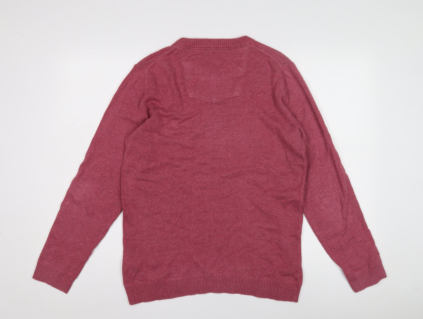 Fat Face Men's Red Pullover Jumper - S