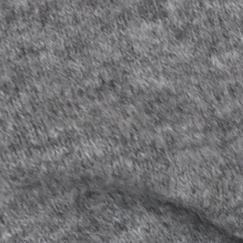 Quiz Women's Grey Beaded Knit Pullover Jumper, Size M