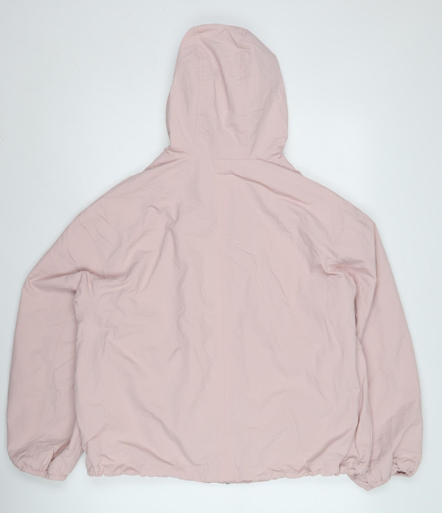 Marks and Spencer Women's Pink Hooded Windbreaker Jacket 16