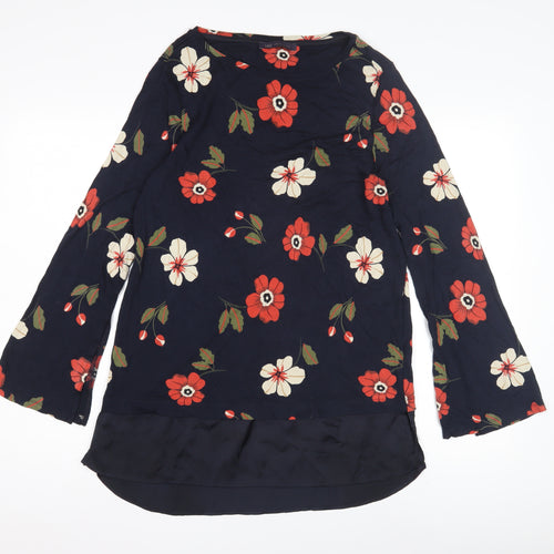 Marks and Spencer Women's Floral Tunic Blouse Size 12