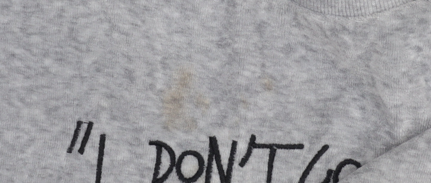 Harry Potter Grey Pullover Sweatshirt Unisex Adults Size 20