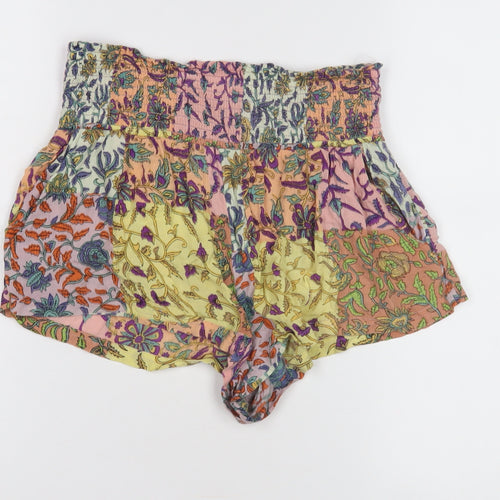 Urban Outfitters Women's Multicoloured Floral Culotte Shorts