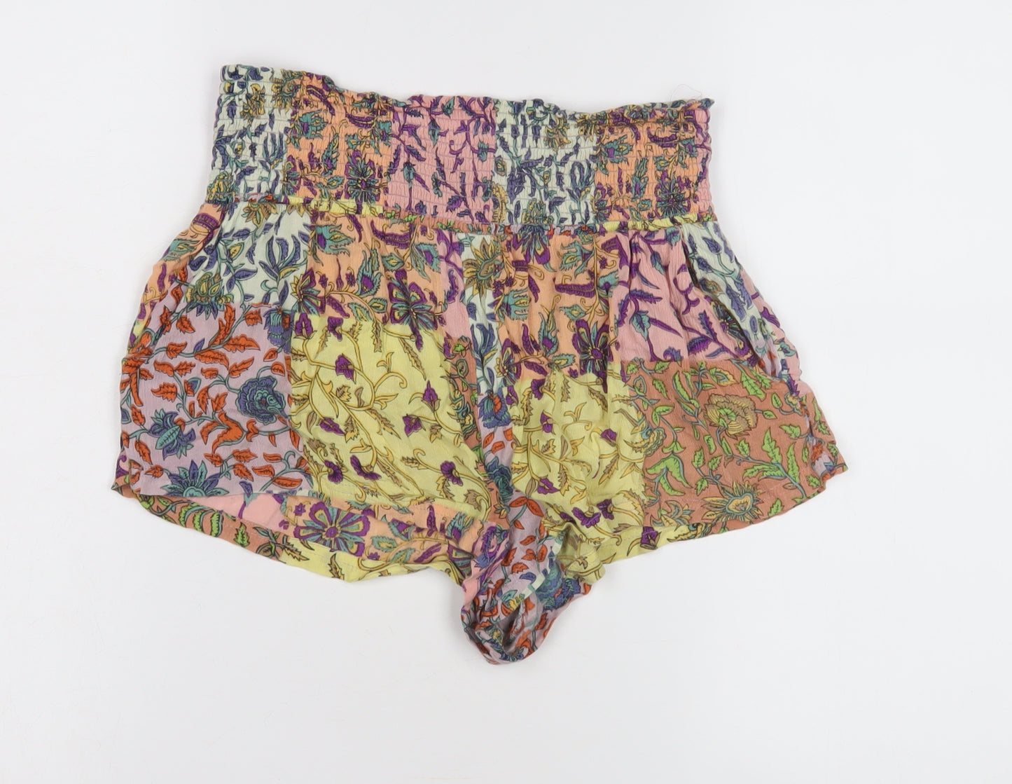 Urban Outfitters Women's Multicoloured Floral Culotte Shorts