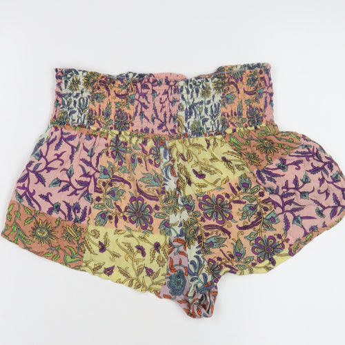 Urban Outfitters Women's Multicoloured Floral Culotte Shorts