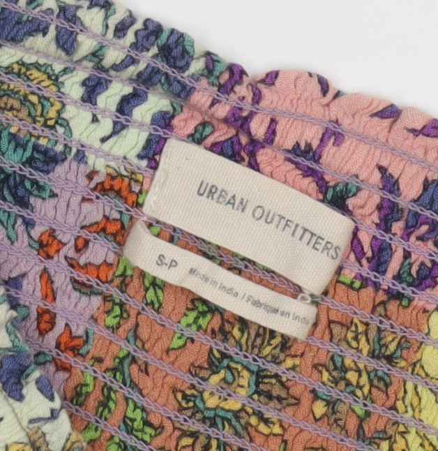 Urban Outfitters Women's Multicoloured Floral Culotte Shorts