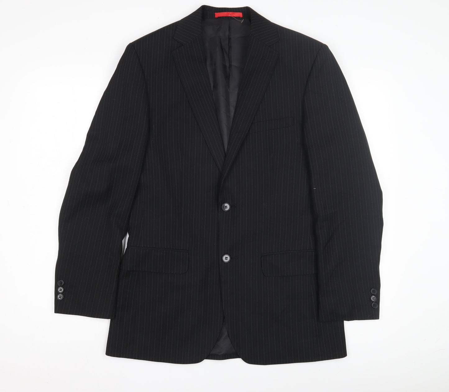 Burton Men's Black Regular Fit Blazer 36R