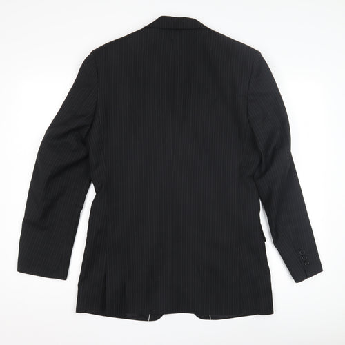 Burton Men's Black Regular Fit Blazer 36R