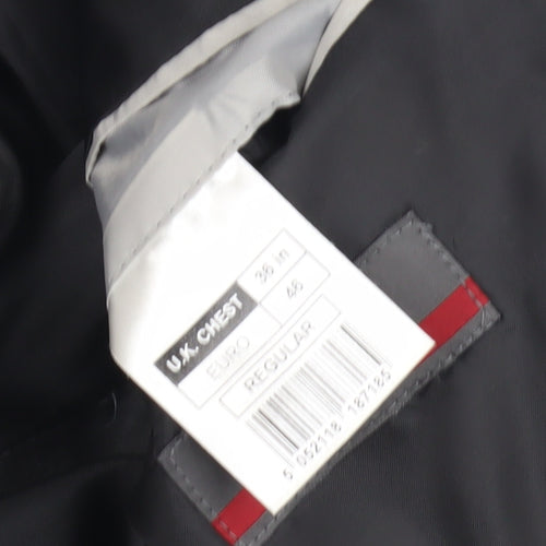 Burton Men's Black Regular Fit Blazer 36R