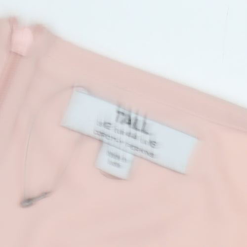 Dorothy Perkins Elegant Pink Sleeveless Women's Dress - Size 12