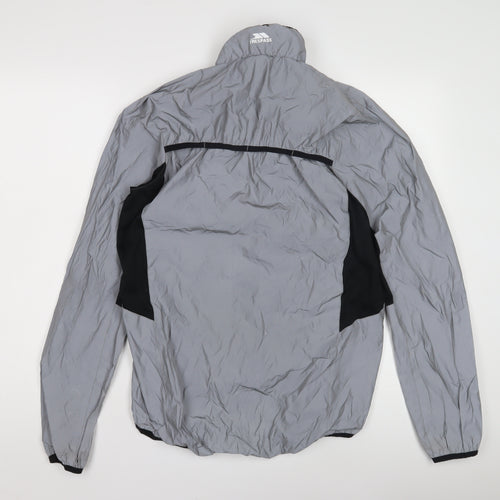 Trespass Men's Grey S Basic Windbreaker Jacket 35"-37"