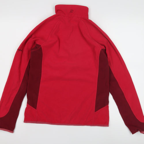 Berghaus Women's Red Fleece Pullover Size 10
