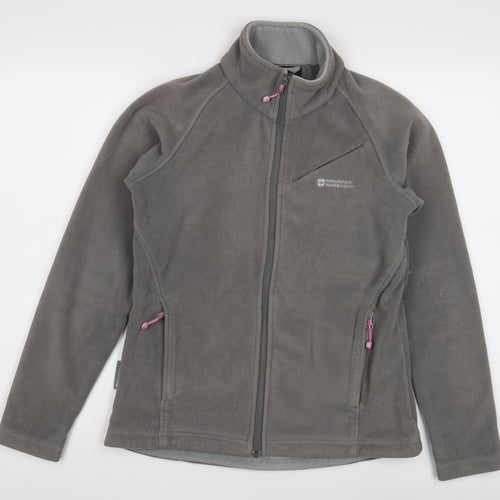 Mountain Warehouse Women's Grey Fleece Jacket, Size 8