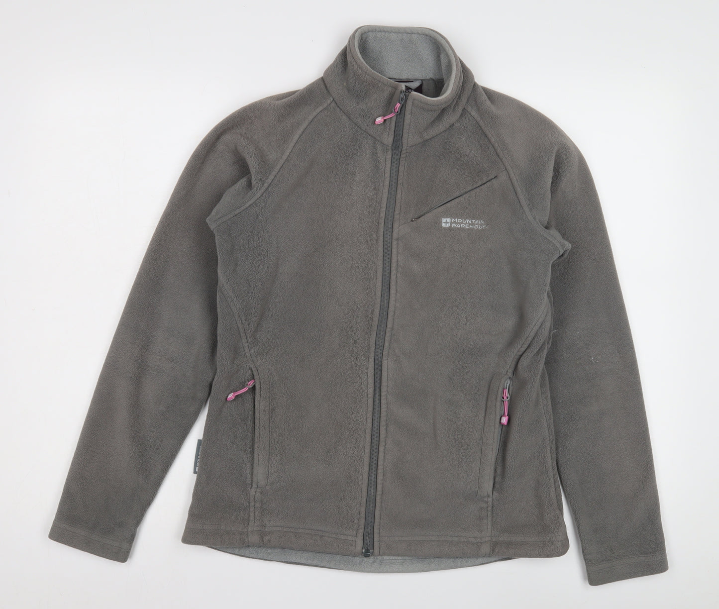 Mountain Warehouse Women's Grey Fleece Jacket, Size 8