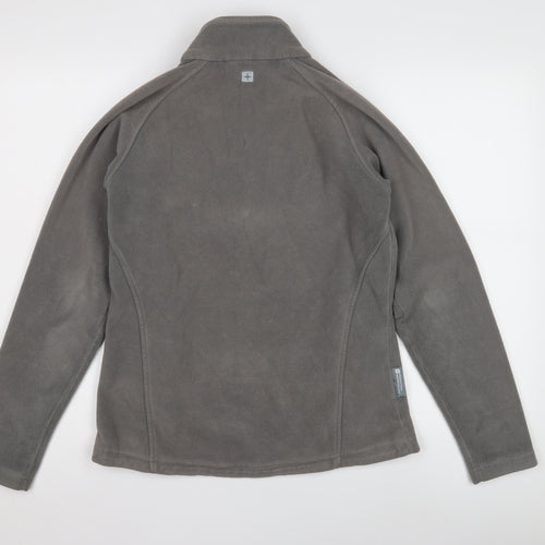 Mountain Warehouse Women's Grey Fleece Jacket, Size 8