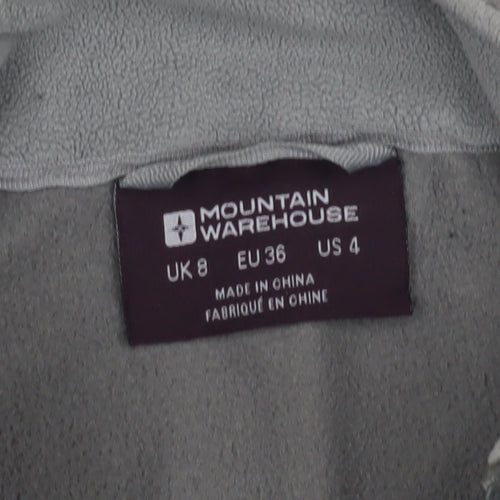 Mountain Warehouse Women's Grey Fleece Jacket, Size 8