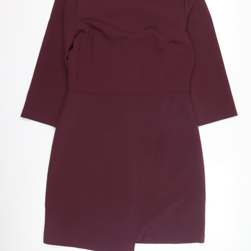 Warehouse Women's Purple Sheath Dress Size 12